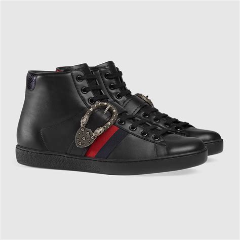 gucci ace sneakers styled|gucci ace high top sneakers.